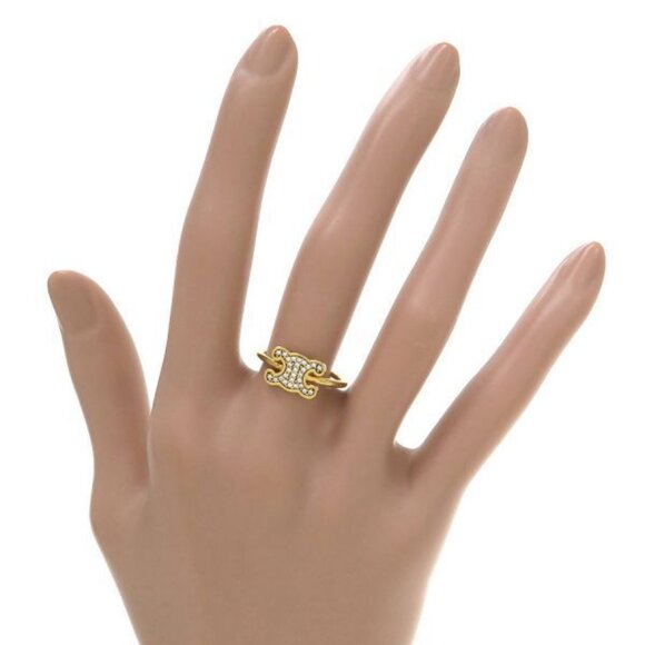Celine Triomphe Size 52 Ring - Picture 6 of 6